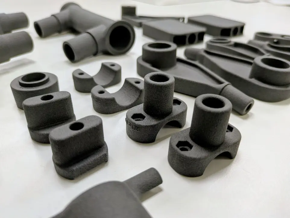 Pièces imprimées en 3D SLS PA12
