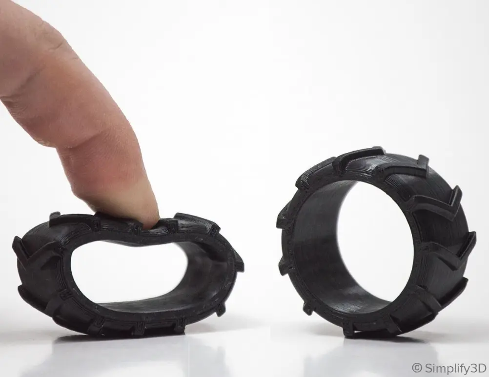 Pièces flexibles par impression 3D
